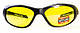 Окуляри захисні Global Vision Hercules-2 (yellow) жовті, фото 2