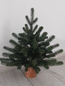 Ялинка офісна Віденська 35 см лита на пні  // Ялиночка на стіл лита