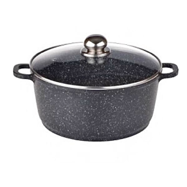 Каструля (казан) з мармуровим покриттям Benson BN-308 (ємність 5.3 л), фото 1