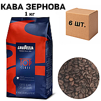 Ящик кофе в зернах Lavazza Top Class, 1 кг (в ящике 6 шт)