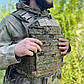 Плитоноска + 3 подсумка під АК/РПК (для плит 300х250, CORDURA 1000D), колір флектарн, фото 7