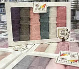 Рушник махровий 30х50 Cestepe vip (Туреччина) упаковка 6 шт., фото 4