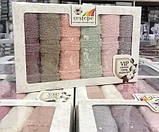 Рушник махровий 30х50 Cestepe vip (Туреччина) упаковка 6 шт., фото 5