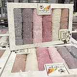 Рушник махровий 30х50 Cestepe vip (Туреччина) упаковка 6 шт., фото 3