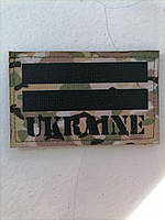 Шеврон флаг Украины Ukraine Шевроны на заказ Шевроны нашивки Шеврон нашивка на липучке ВСУ (AN-12-17)