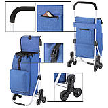 Сумка-візок ShoppingCruiser Stairs Climber 53 Blue (650063), фото 6
