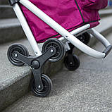 Сумка-візок ShoppingCruiser Stairs Climber 53 Grey (604361), фото 5