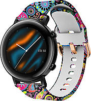 Ремешок Colorful для Huawei Watch GT 2 42mm Fireworks (Хуавей Вотч ГТ 2 42 мм)