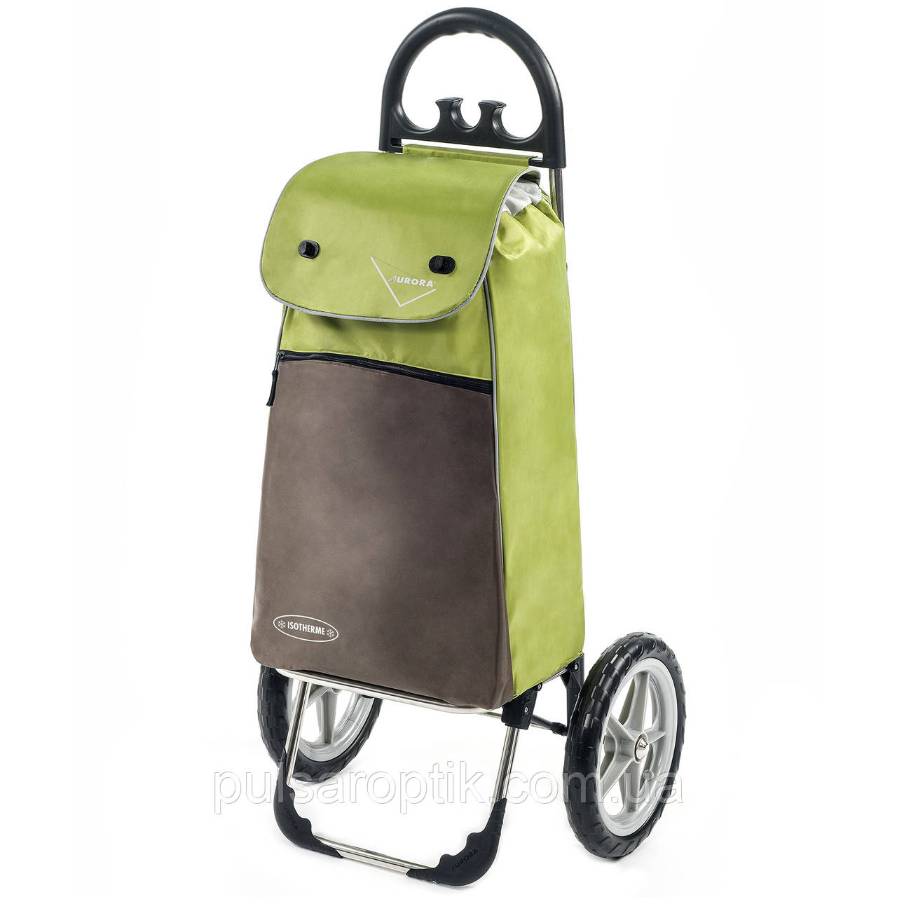 Сумка-візок Aurora Vienna 55 Green/Brown (121 Green/Brown), фото 1