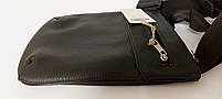 Чоловіча сумка портфель 7415 чорний.Чоловічі сумки портфелі оптом в Україні., фото 4