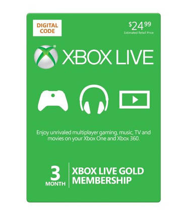 Xbox Live Gold - 3 місяці (всі країни), фото 2
