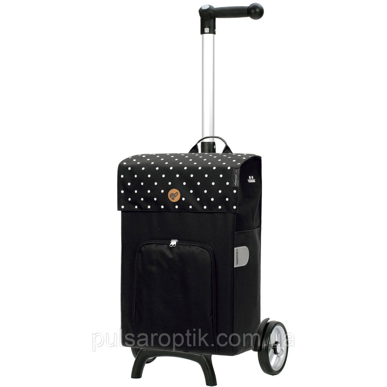 Сумка-візок Andersen Unus Shopper Fun Malit Black (121-044-80), фото 1