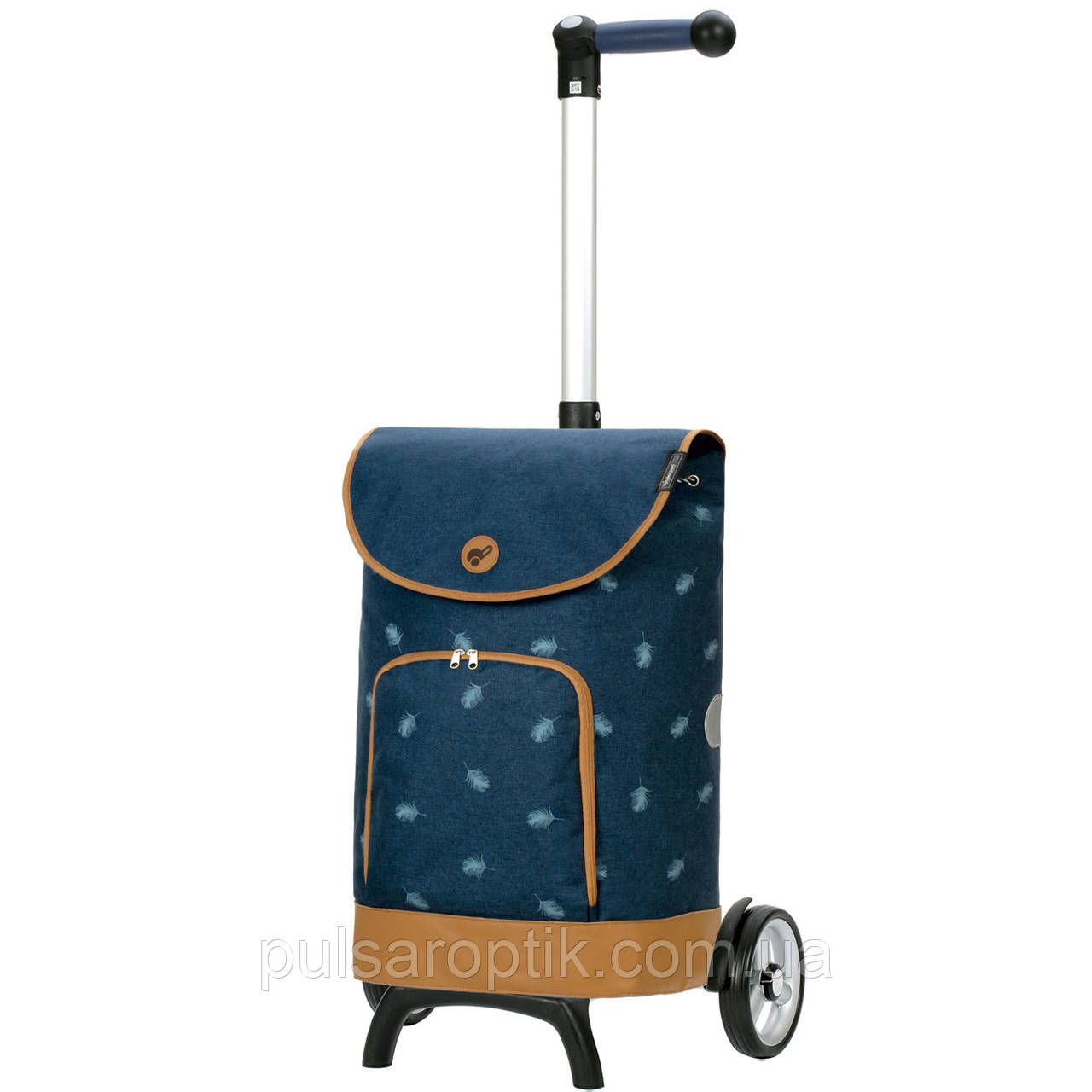 Сумка-візок Andersen Unus Shopper Fun Holm Blue (121-162-90), фото 1