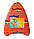 Дошка для плавання Bestway 32155, 42х32х3.5 см, різн. кольори жовтогаряча з акулами, фото 2