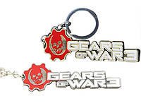 Брелок для ключей Gears of War 3 Шестеренки войны лого GoW 21.75