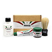 Дорожный набор для бритья мини Proraso Shave Travel Kit