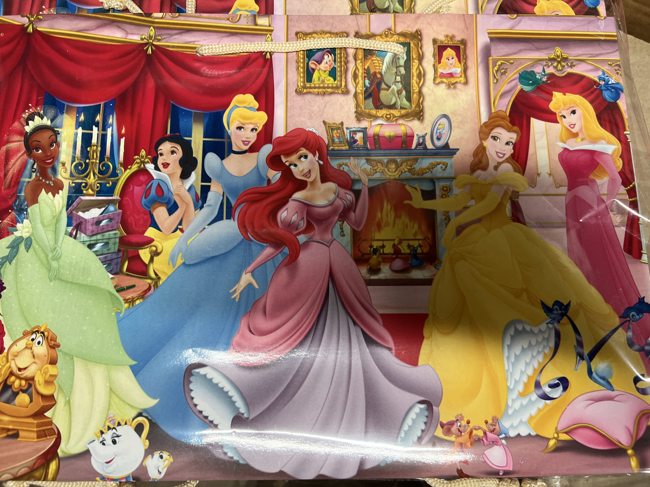 Подарочный пакет БОЛЬШОЙ ГОРИЗОНТАЛЬНЫЙ  24,5*36*12 см Розы, фото 1