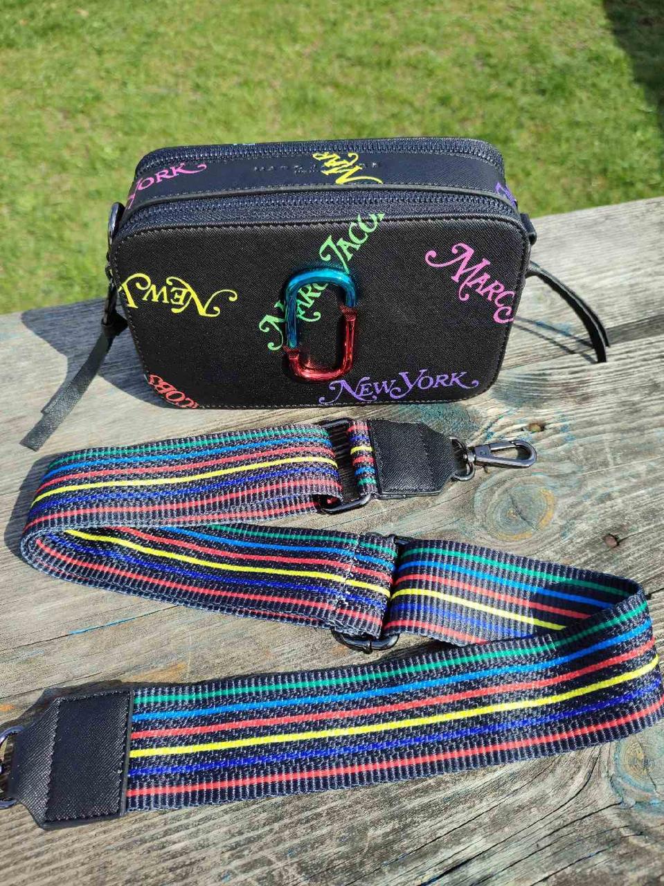 Жіноча сумка Marc Jacobs, тканинної ремінь 21*13 см, 931016, фото 1
