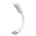 Портативна USB лампа підсвітка для ноутбука Led Plastic Light White, фото 3