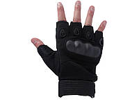 Тактические перчатки без пальцев для мужчин Oakley L L Черный