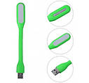 Портативна USB лампа підсвітка для ноутбука Led Plastic Light Green, фото 3