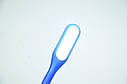 Портативна USB лампа підсвітка для ноутбука Led Plastic Light Blue, фото 4