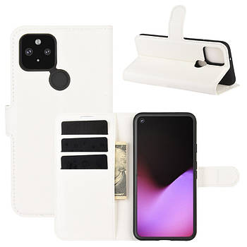Чохол-книжка Litchie Wallet для Google Pixel 5 White