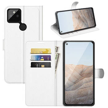 Чохол-книжка Litchie Wallet для Google Pixel 5A 5G White