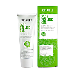 Гель пілінг для обличчя Revuele Face Peeling Gel with AHA Fruit Acids з вітаміном С 80 мл