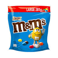 Шоколадное драже M&Ms Crispy, 281 г.