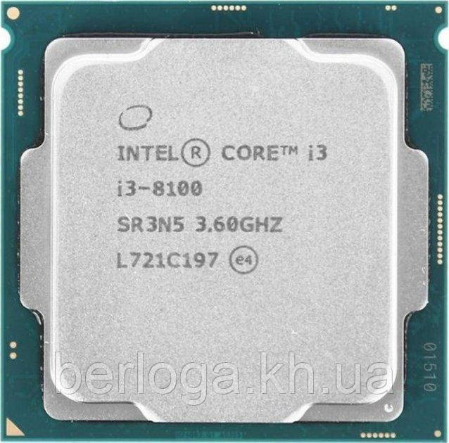 Процесор Intel Core i3-8100 Tray