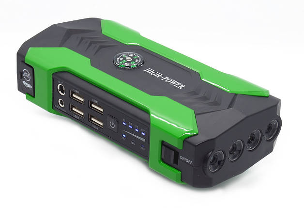 Пускозарядний пристрій Jump Starter + Power Bank 28000 мА·год для автомобіля AvitoTECH ZYX-J10, Green, фото 1