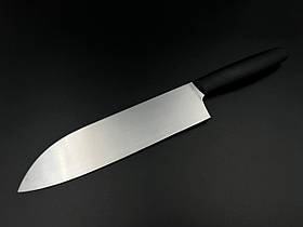 Кухонний ніж ручної роботи «Сантоку #4» зі сталі N690/61 HRC