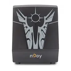 Стабілізатор напруги NJOY Paladin 1000 PWAV-10003PL-AZ01B Black AVR, 3 розетки