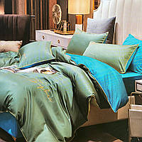 Сатинова постільна білизна високої якості Сімейного розміру