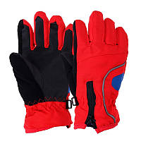 Дитячі рукавички гірськолижні теплі зимові C-3258 червоний