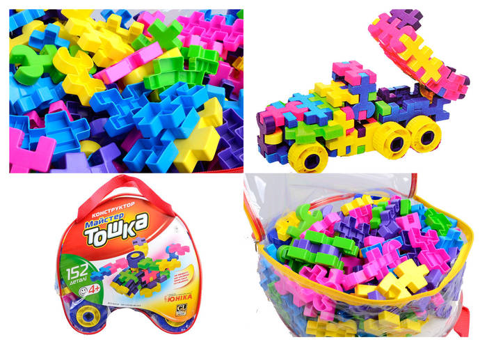 Яркий конструктор для детей для детей для детей крупные детали для ...