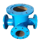 Пожежна підставка ППТФ чавунна фланцева Ду 150х150х100 мм