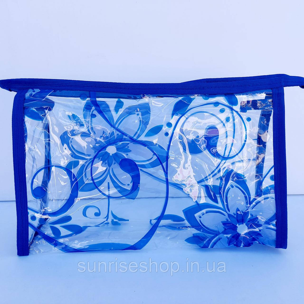 Косметичка прозора прямокутна купити оптом