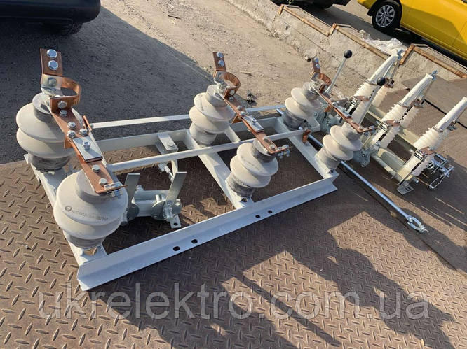 Роз'єднувач РЛНДЗ 10/400 з приводом вимикач навантаження автогазовий ВНАП 10/630