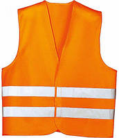 Сигнальний жилет безпеки світловідбиваючий XL помаранчевий Дорожня карта