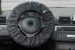 Універсальний сервісний чохол на кермо для захисту від пошкоджень чи забрудень багаторазовий чорний 1шт. Mammooth