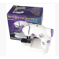 Швейная машинка портативная Mini sewing machine SM-202 4в1 (