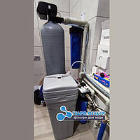 Установили умягчитель воды 1054 с клапаном RunXin F65B3 3