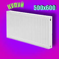 Радиатор стальной 500х600 мм, 22 тип, TERRA Teknik, 500 на 600