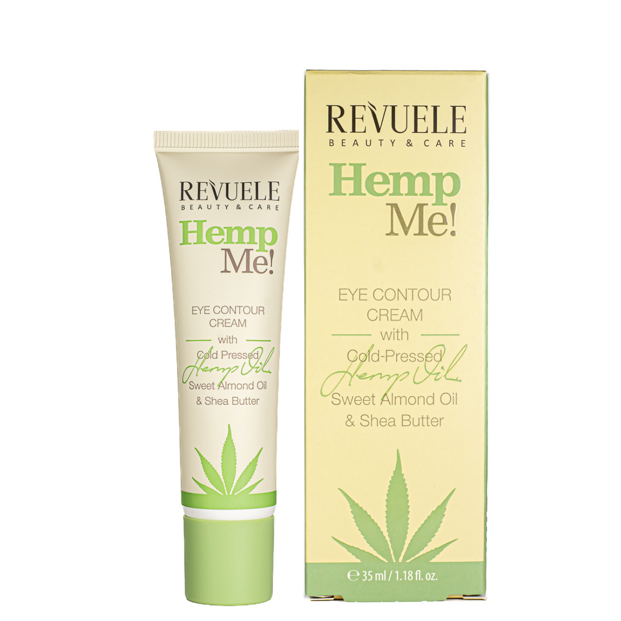 Крем для контуру очей Revuele Hemp Me з конопляною олією 35 мл, фото 1