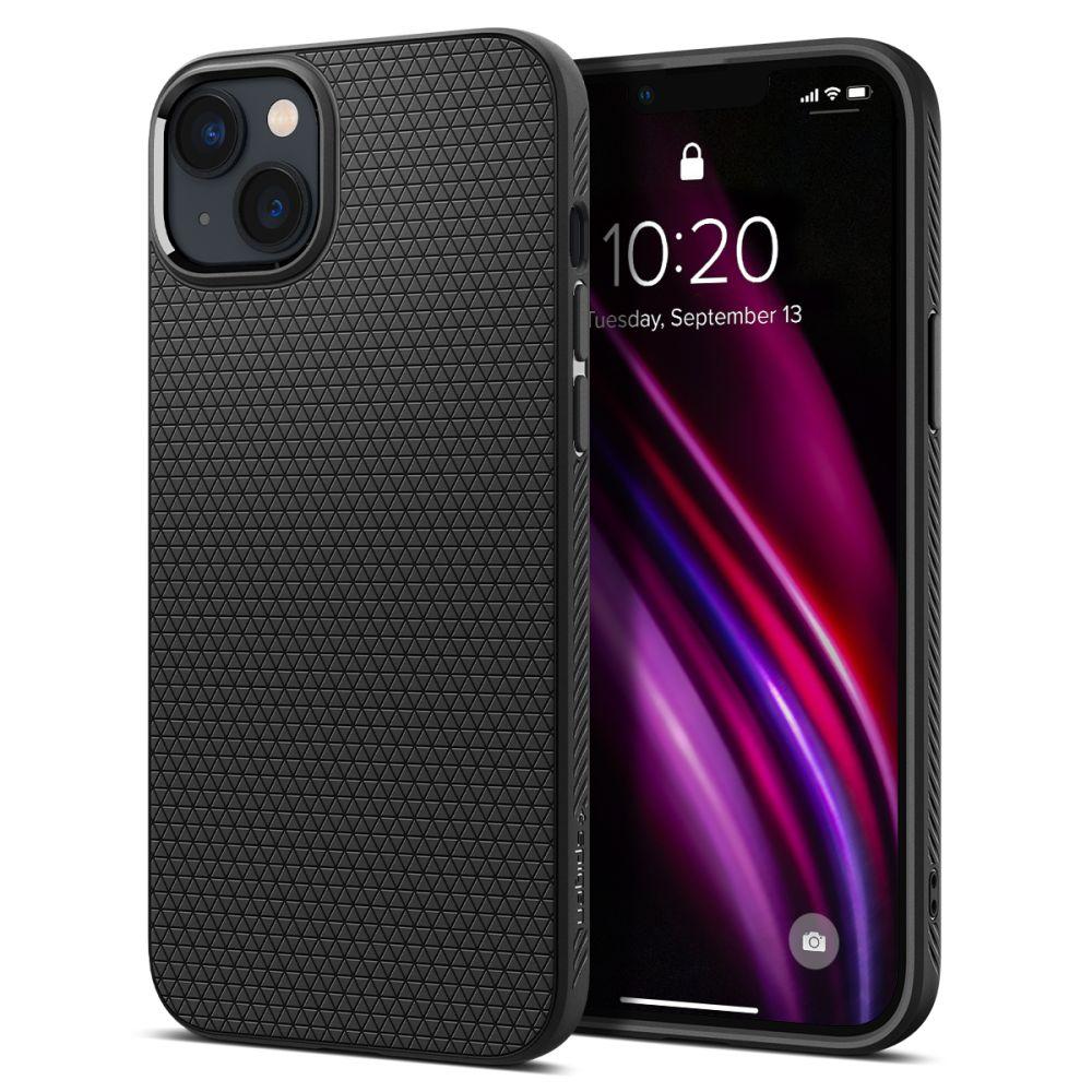 Чохол Spigen для iPhone 14 Plus / 15 Plus - Liquid Air, Matte Black (ACS04891)