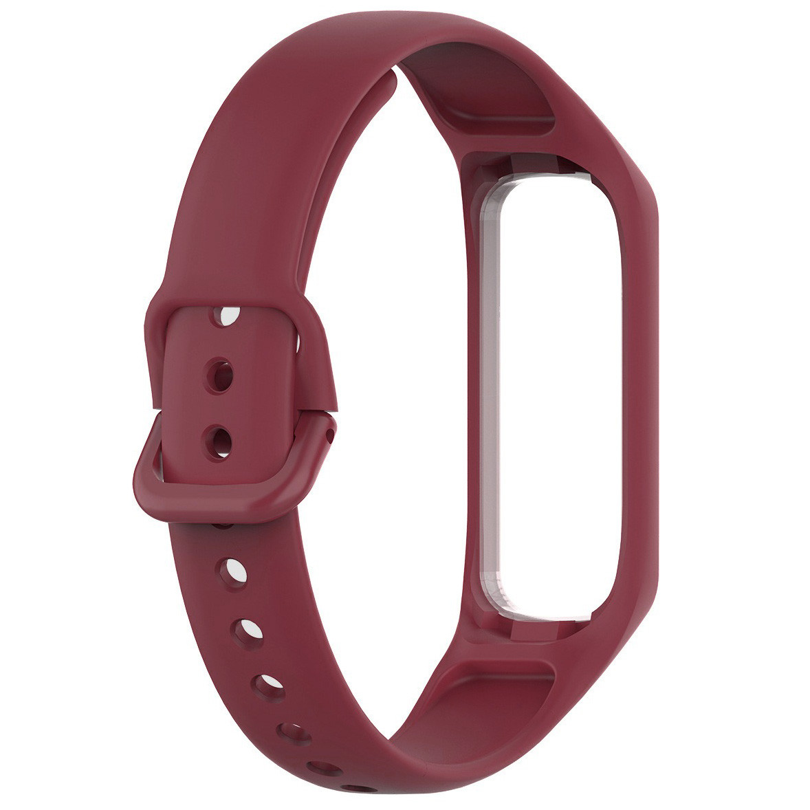 Ремінець Silicone Sport Band для Samsung Galaxy Fit2 SM-R220 Wine Red