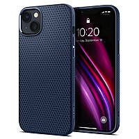 Чохол Spigen для iPhone 13 / 14 - Liquid Air, Navy Blue (ACS05038)