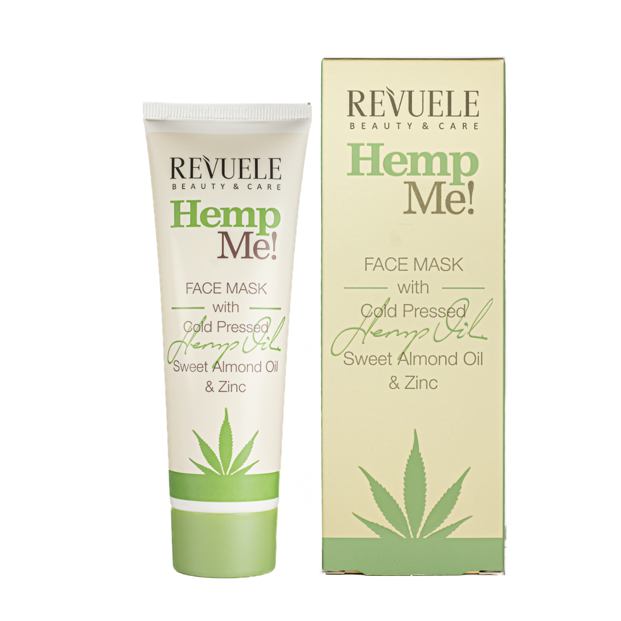 Маска для обличчя очищувальна Revuele Masca Face Hemp Me 80 мл